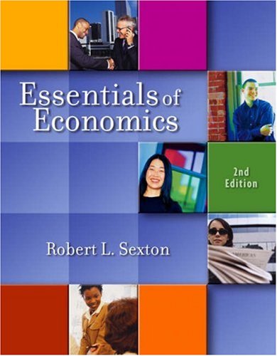 Imagen de archivo de Essentials of Economics (with InfoTrac) a la venta por HPB-Red