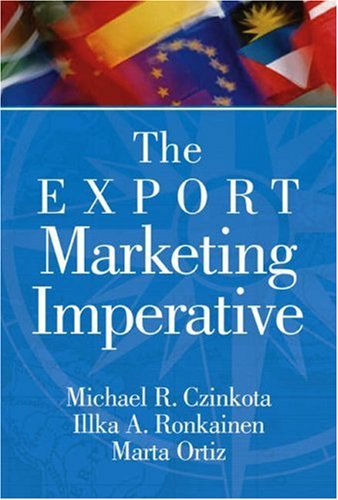 Imagen de archivo de The Export Marketing Imperative a la venta por BookHolders