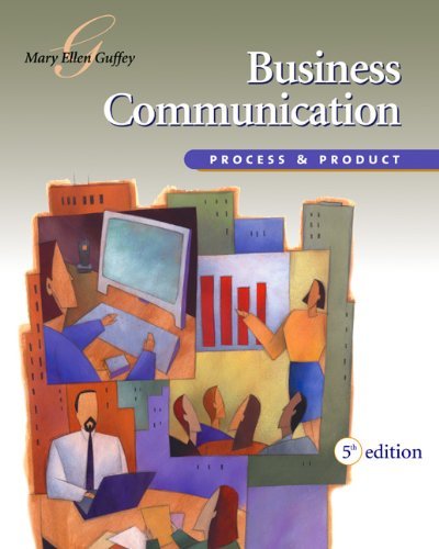 9780324223040: Business Communication with Infotrac: Process & Product