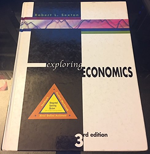 Imagen de archivo de Exploring Economics 3e a la venta por HPB-Red