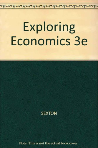 Stock image for Exploring Economics 3e for sale by HPB-Red