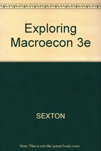 Imagen de archivo de Exploring Macroecon 3e a la venta por HPB-Red