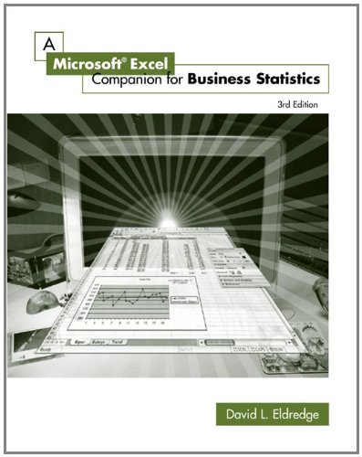 9780324225532: A Microsoft Excel Companion for Business Statistics