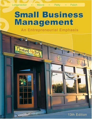 Beispielbild fr Small Business Management: An Entrepreneurial Emphasis, 13th zum Verkauf von a2zbooks