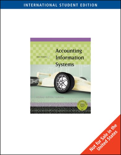 9780324227185: Accounting Information Systems