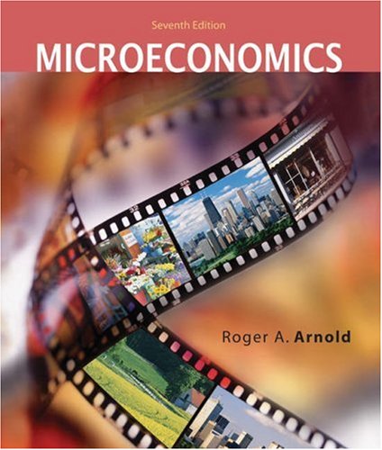 Imagen de archivo de Microeconomics (with InfoTrac) a la venta por HPB-Red