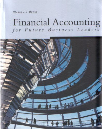 9780324246650: Financial Accounting for Future Business Leaders