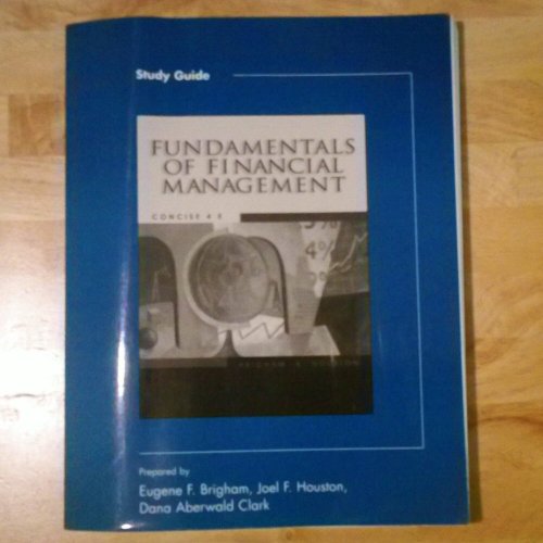 Fundamentals of Financial Management: Study Guide