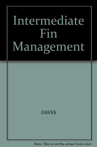 Intermediate Fin Management (9780324258929) by DAVES