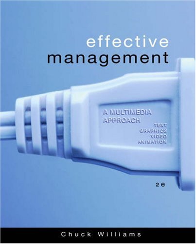 Beispielbild fr Effective Management : A Multimedia Approach zum Verkauf von Better World Books