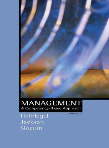 Beispielbild fr Management: A Competency-Based Approach zum Verkauf von HPB-Red