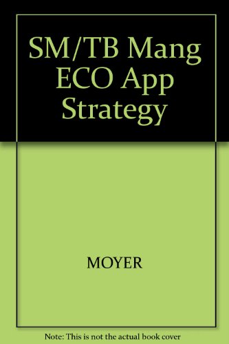 SM/TB Mang ECO App Strategy (9780324260977) by Moyer