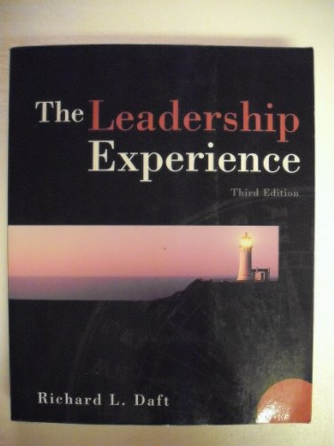 Beispielbild fr The Leadership Experience zum Verkauf von Wonder Book