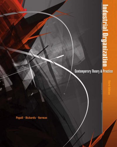 Beispielbild fr Industrial Organization : Contemporary Theory and Practice with Economic Applications zum Verkauf von Better World Books