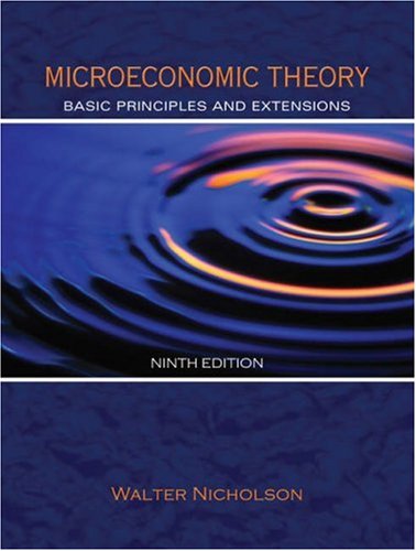 9780324270860: Microeconomic Theory with Infotrac: Basic Principles and Extensions