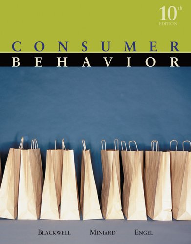 Beispielbild fr Consumer Behavior zum Verkauf von BooksRun