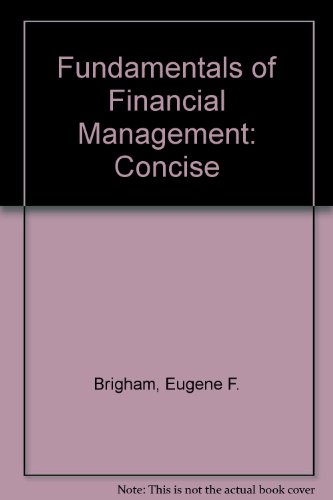 9780324272062: Fundamentals of Financial Management, Concise with Student Resource CD-ROM