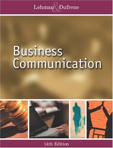 Stock image for Business Communication for sale by Books From California
