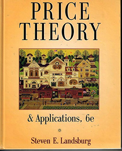 Imagen de archivo de Price Theory and Applications (with Economic Applications) a la venta por HPB-Red