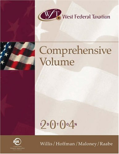 9780324275193: Comprehensive (West Federal Taxation)
