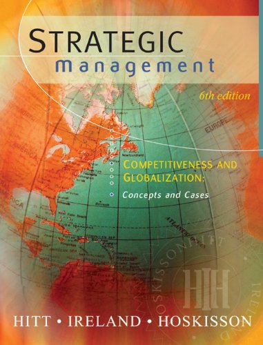 Beispielbild fr Strategic Management : Competitiveness and Globalization, Cases zum Verkauf von Better World Books