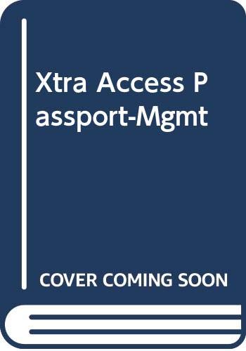 Xtra Access Passport-Mgmt (9780324282191) by Jackson