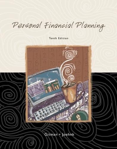 9780324282474: Personal Financial Planning (Available Titles CengageNOW)