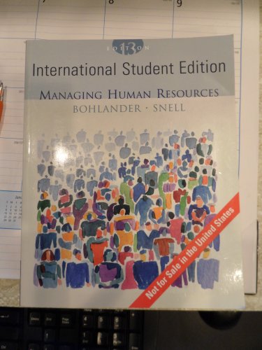 9780324282863: Managing Human Resources