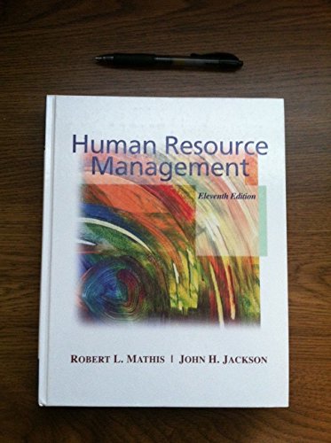 Imagen de archivo de Human Resource Management a la venta por BookHolders