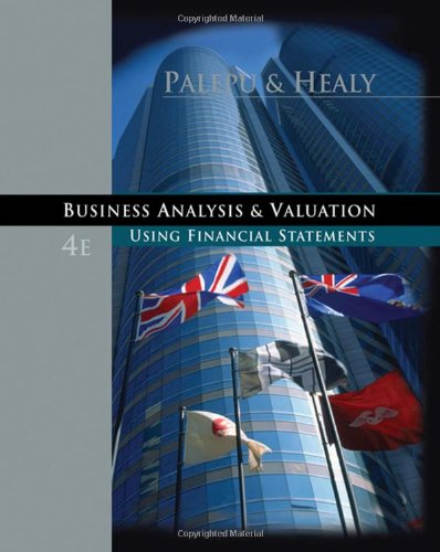 9780324302929: Business Analysis and Valuation: Using Financial Statements