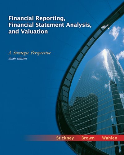 Beispielbild fr Financial Reporting, Financial Statement Analysis, and Valuation : A Strategic Perspective zum Verkauf von Better World Books