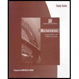 Stock image for Study Guide for Jennings   Business: Its Legal, Ethical and Global Environment, 7th for sale by HPB-Red