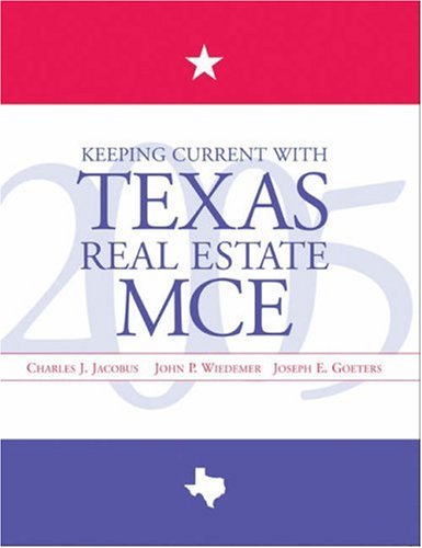 9780324305456: Keeping Currrent with Texas Real Estate, MCE