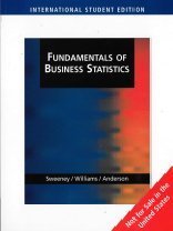 Stock image for Fundamentals of Business Statistics. ( International Student Edition ) for sale by Cambridge Rare Books