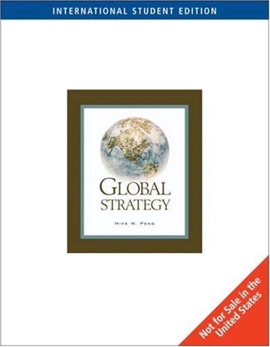 9780324306026: With World Map and Infotrac (Global Strategy)
