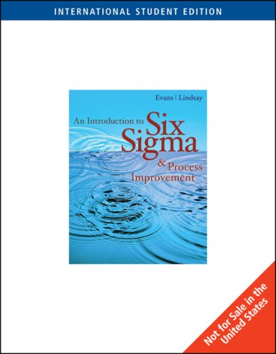 9780324311990: An Introduction to Six Sigma: With Cd-rom and Info Trac