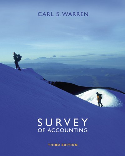 9780324312485: Survey of Accounting