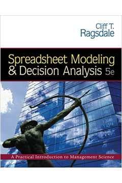 Imagen de archivo de Spreadsheet Modeling and Decision Analysis (with CD-ROM and Microsoft Project 2003 120 day version) a la venta por Once Upon A Time Books