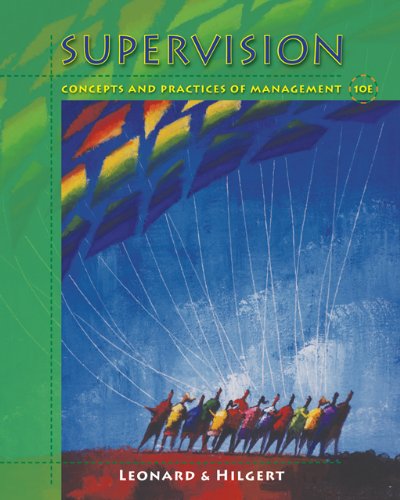 Stock image for Supervision: Concepts & Practices of Management for sale by ThriftBooks-Dallas