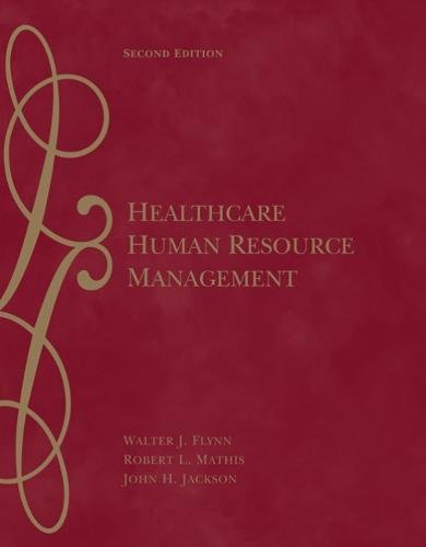 Imagen de archivo de Healthcare Human Resource Management a la venta por Better World Books
