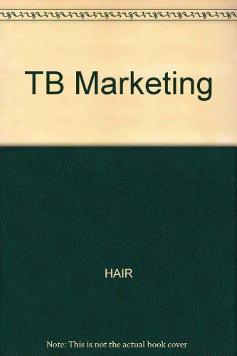 TB Marketing (9780324318548) by HAIR