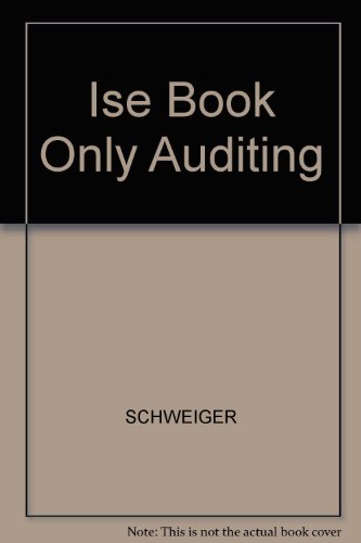 9780324318913: Ise Book Only Auditing