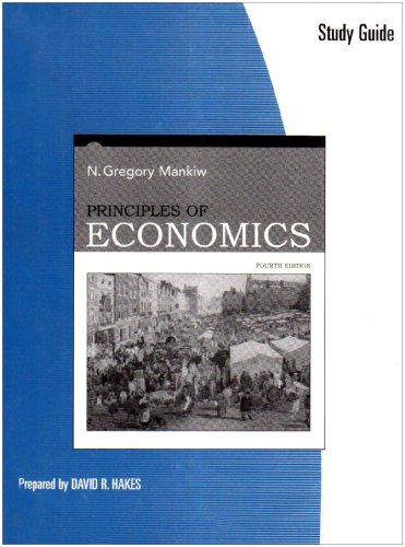 Stock image for Study Guide for Mankiw's Principles of Economics, 4th for sale by SecondSale
