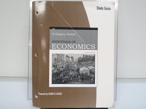 Stock image for Study Guide for Mankiw S Essentials of Economics, 4th for sale by ThriftBooks-Dallas