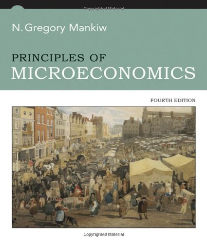 Beispielbild fr Principles of Microeconomics zum Verkauf von More Than Words