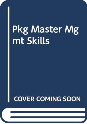 Pkg Master Mgmt Skills (9780324319330) by Ramon J. Aldag