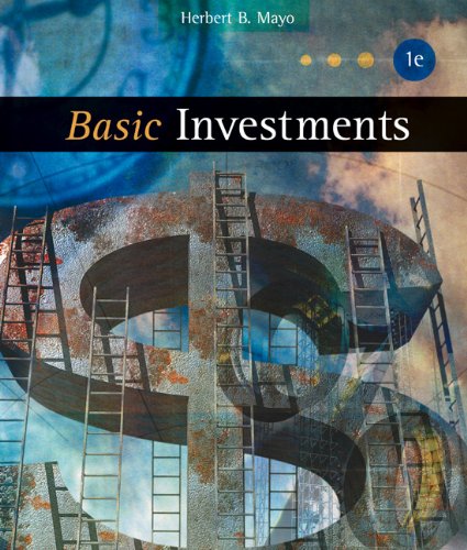 Imagen de archivo de Basic Investments (with Thomson ONE - Business School Edition) a la venta por HPB-Red