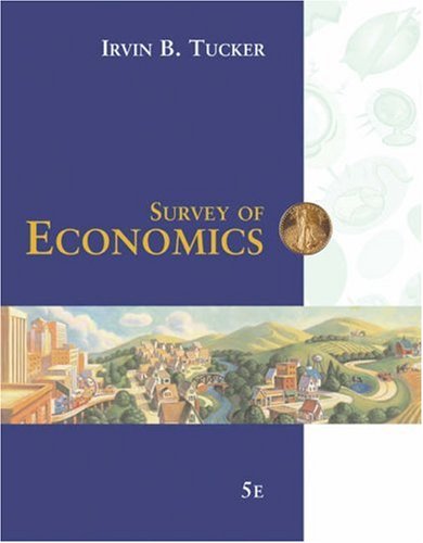 Beispielbild fr Survey of Economics (with Bind-In InfoTrac Printed Access Card) zum Verkauf von Wonder Book
