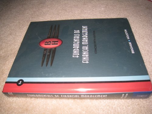 Immagine dell'editore per Fundamentals of Financial Management, Concise Edition (with Thomson ONE - Business School Edition) (Available Titles CengageNOW) venduto da Austin Goodwill 1101