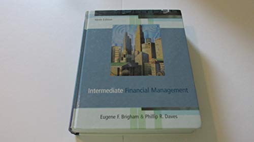 Beispielbild fr Intermediate Financial Management zum Verkauf von Better World Books: West